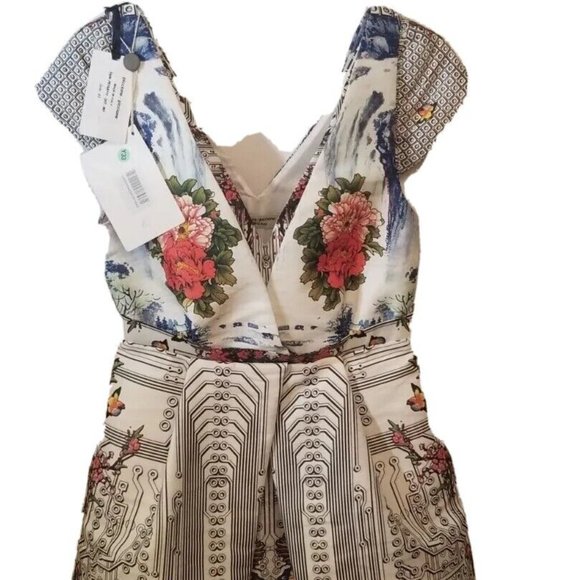 PICCIONE PICCIONE Dress Size 42 Style PE16A111 SHT 001 Made In Italy w/flaw - Picture 14 of 14